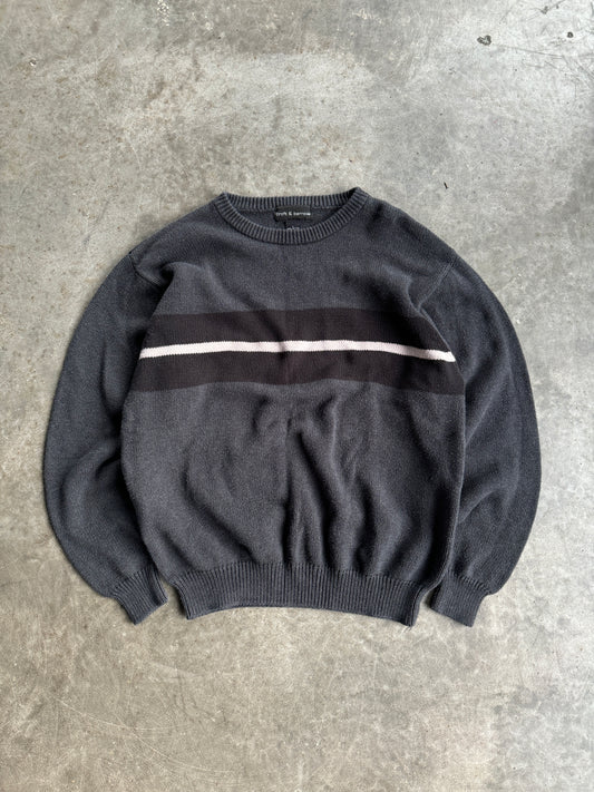 Vintage Craft & Barrow Navy Sweater - L