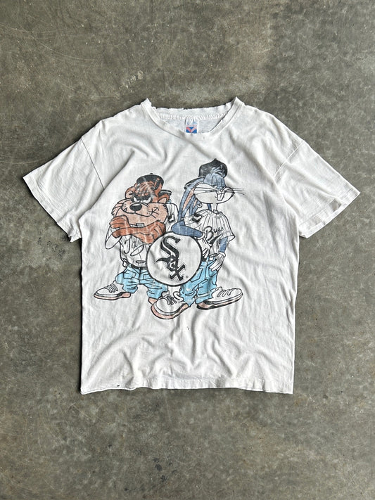 Vintage Bugs Bunny White Sox Shirt - L