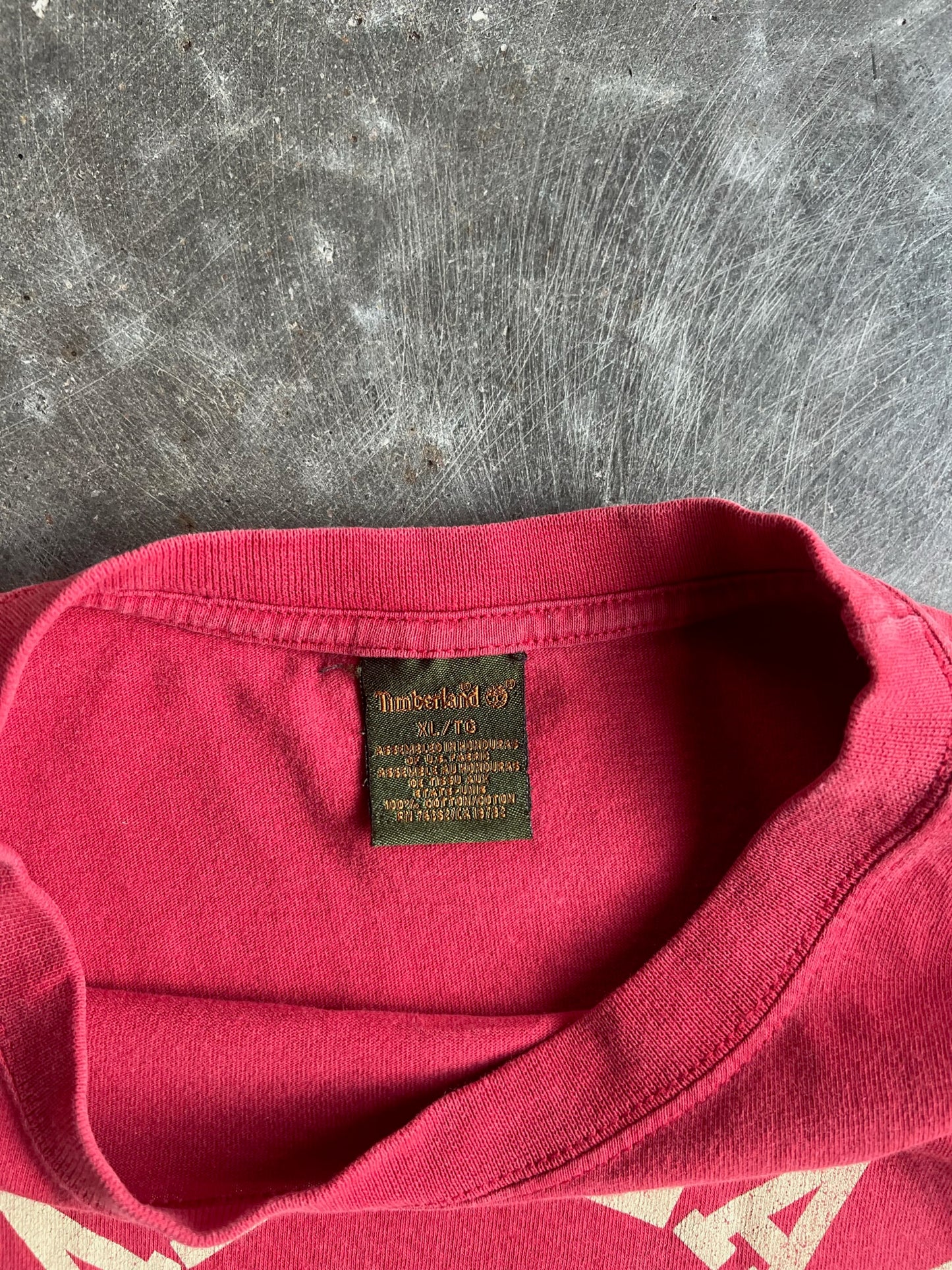 Vintage Red Timberland Shirt - XL