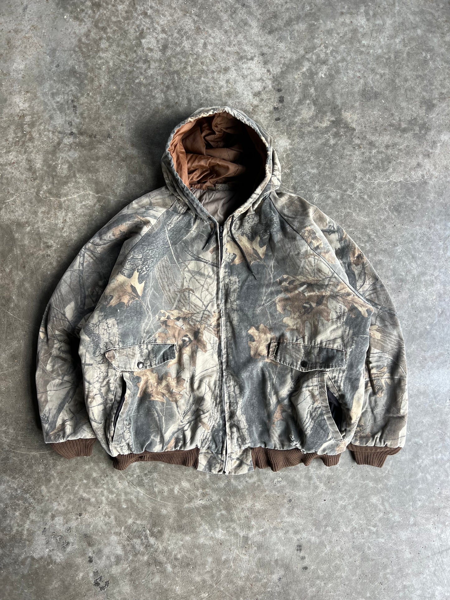 Vintage Spartan RealTree Hardwood Camo Jacket - XL