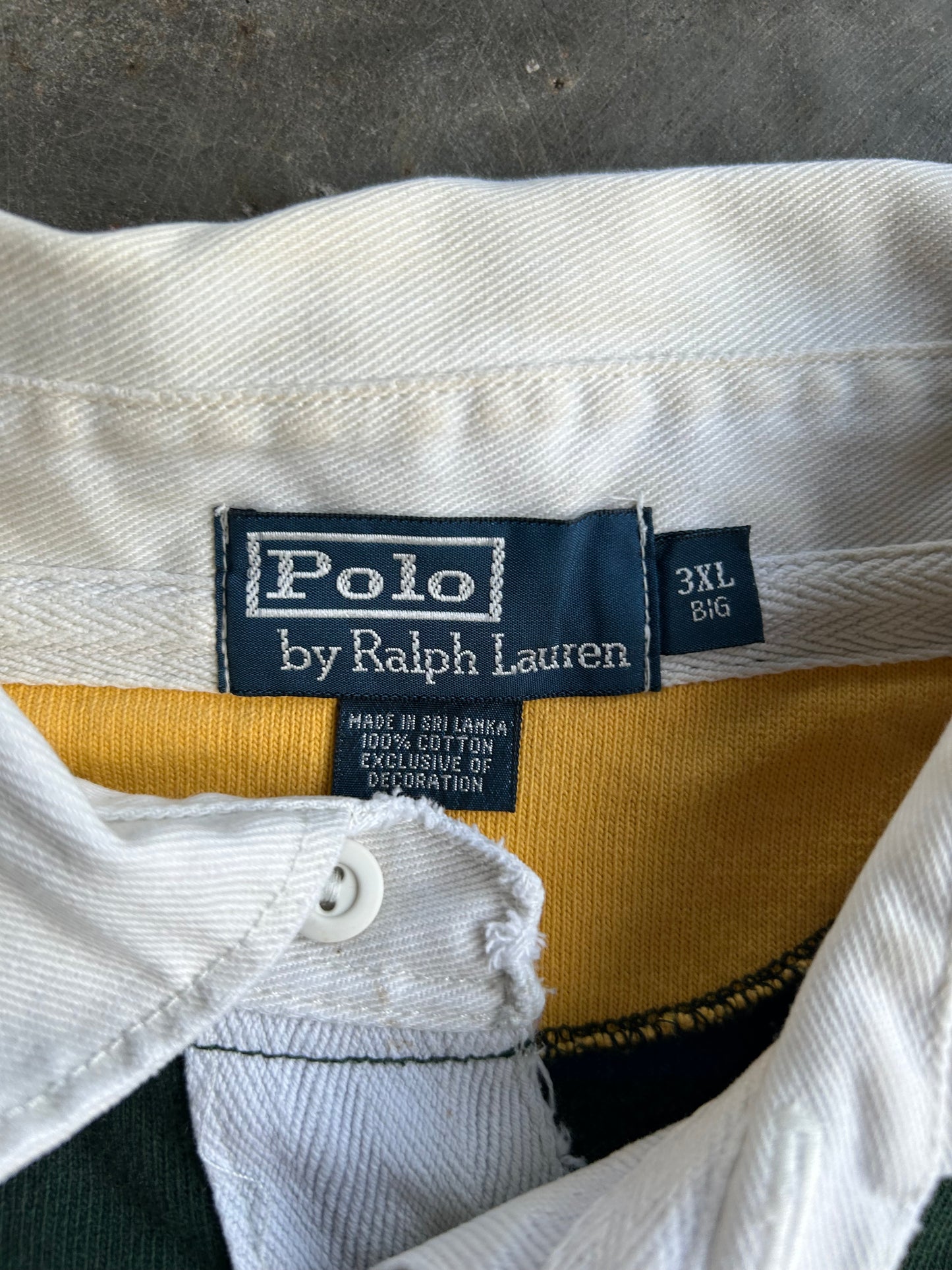 Vintage N.Y.C Polo Ralph Lauren Rugby - XXXL