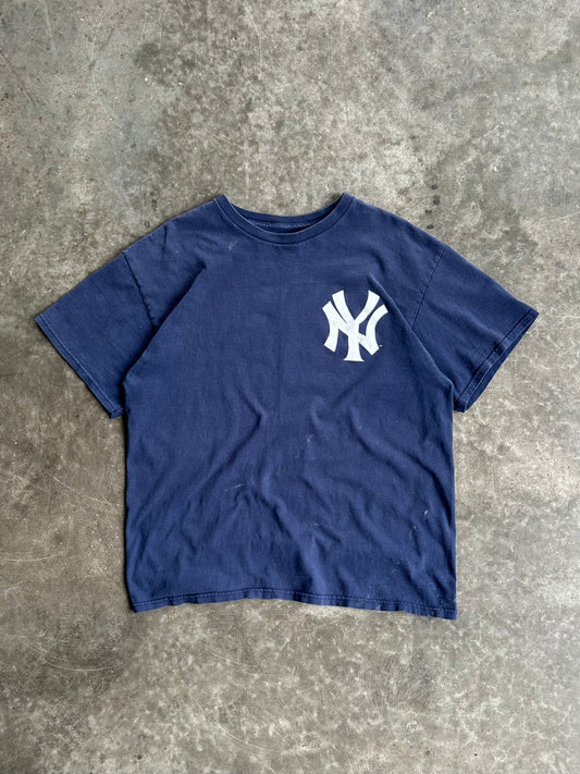 NY Yankees Navy Tee - XL