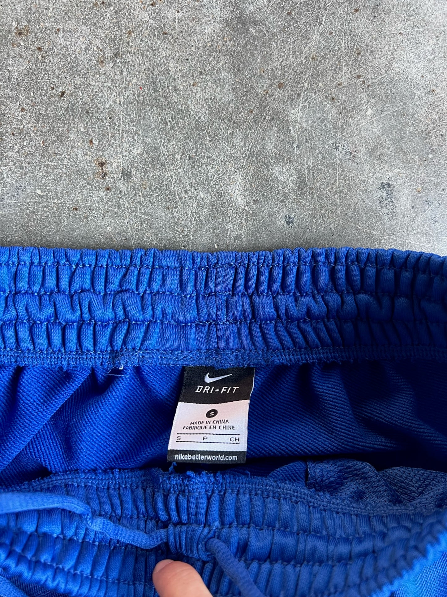 Blue Nike Track Pants - S