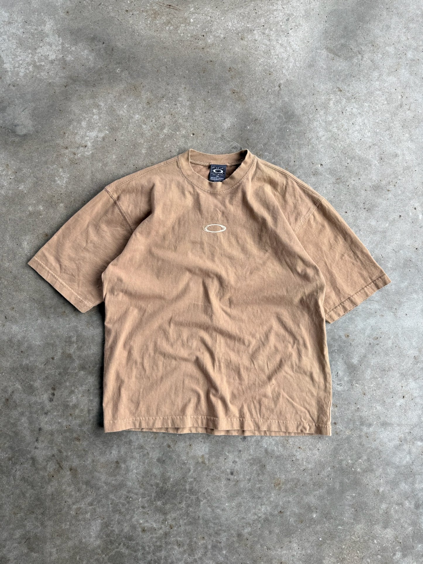 Vintage Brown Oakley Logo Shirt - S