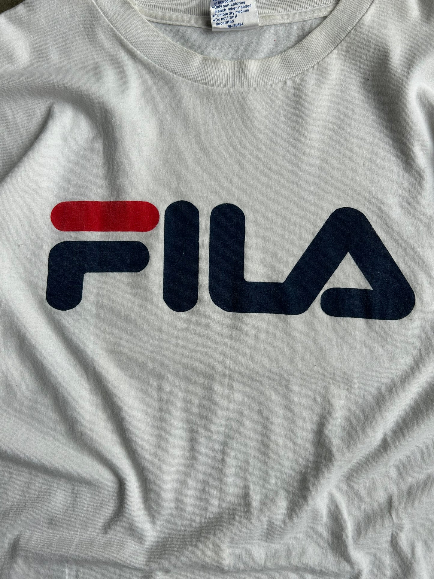 Vintage Single Stitch Fila Shirt - XL