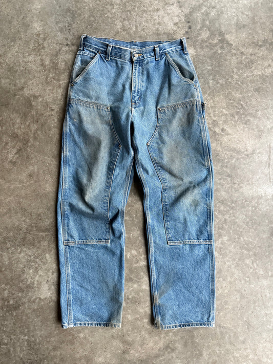 Vintage Distressed Double Knee Carhartt Carpenter Pants - 32