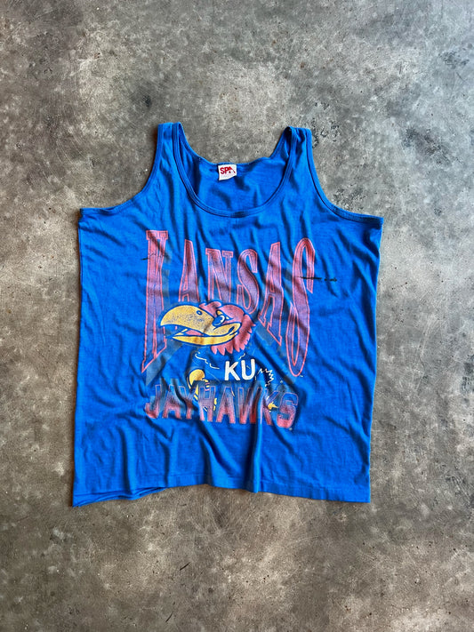 Vintage KU Jayhawks Tank - XL