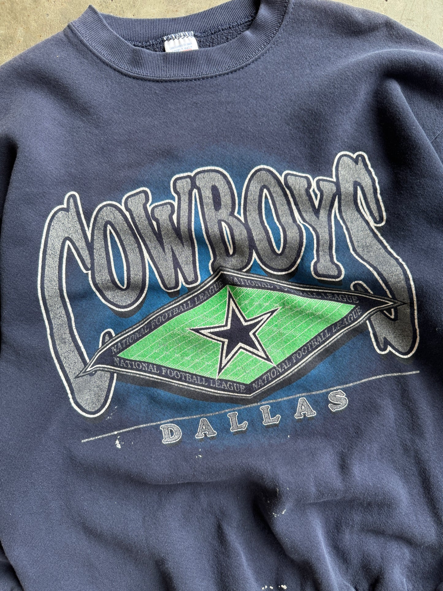 Vintage Dallas Cowboys NFL Crew - L