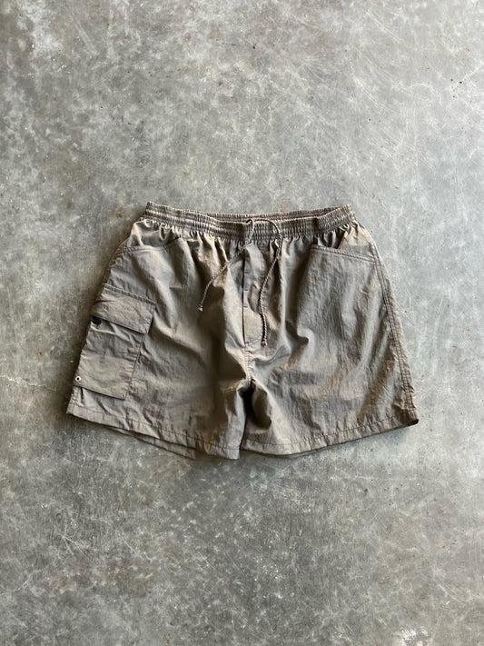 Vintage Brown Nike Cargo Shorts - XL