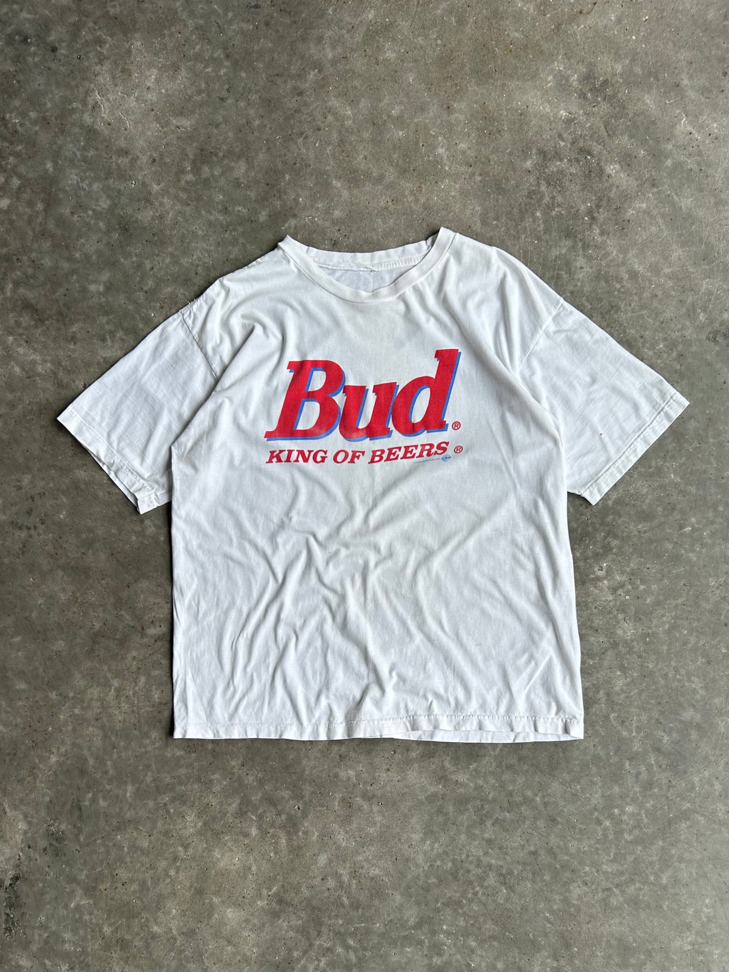 Vintage Budweiser King of Beers Shirt - XL