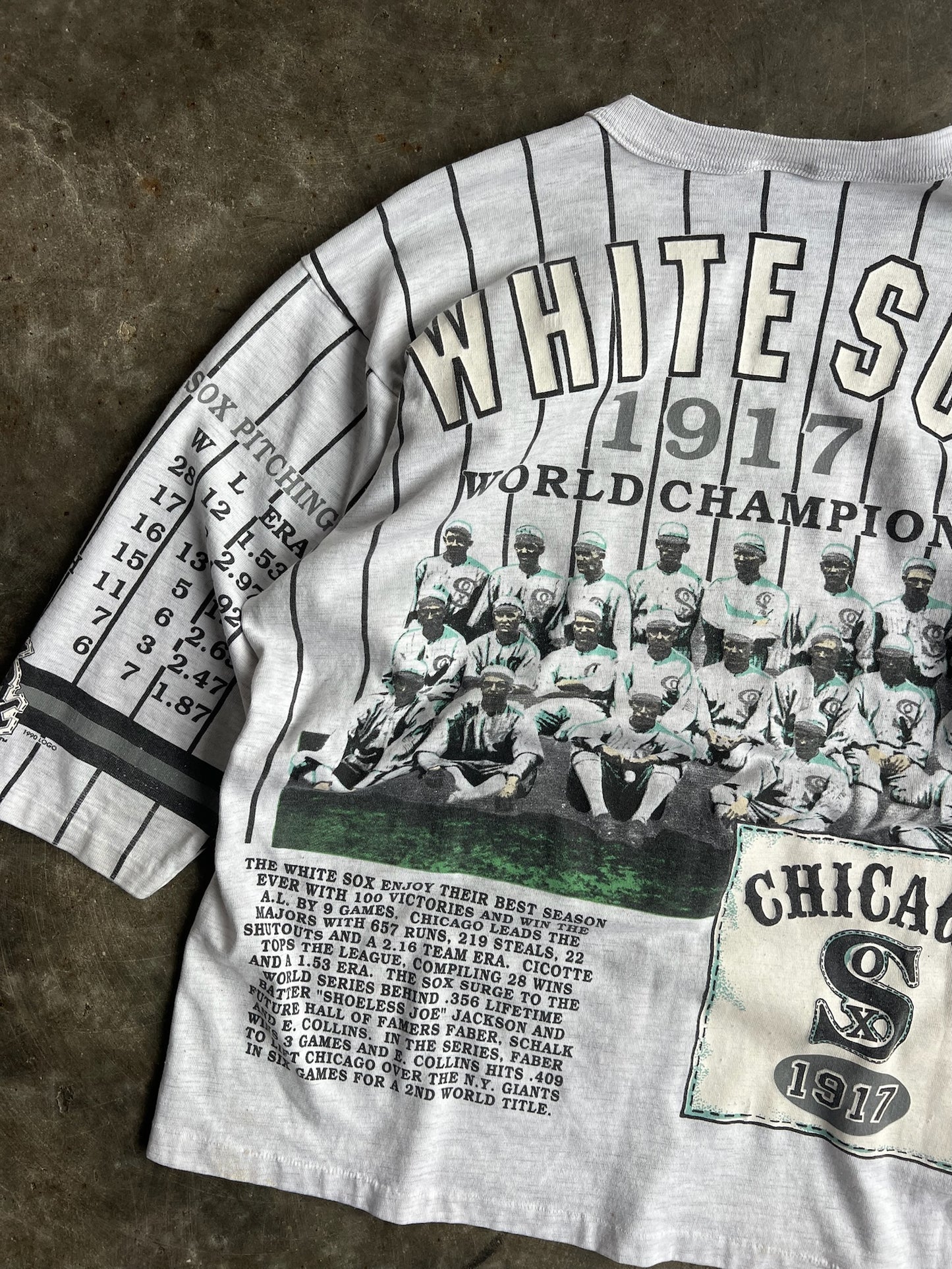 Vintage Chicago White Sox Single Stitch Long Gone Shirt - L