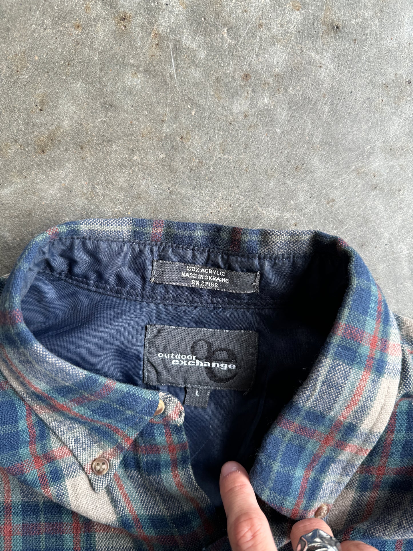 Vintage Outdoor Exchange Flannel - L