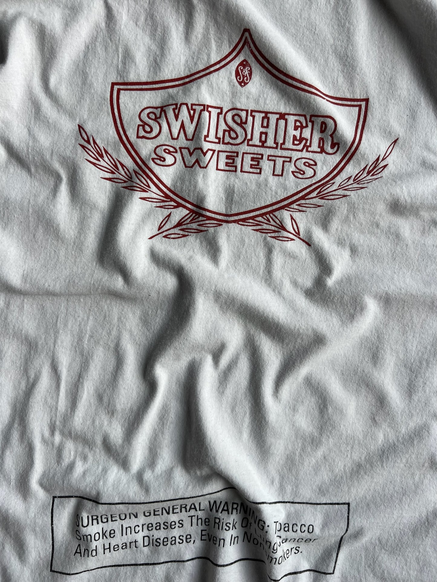 Vintage White Swisher Sweets Shirt - XXL