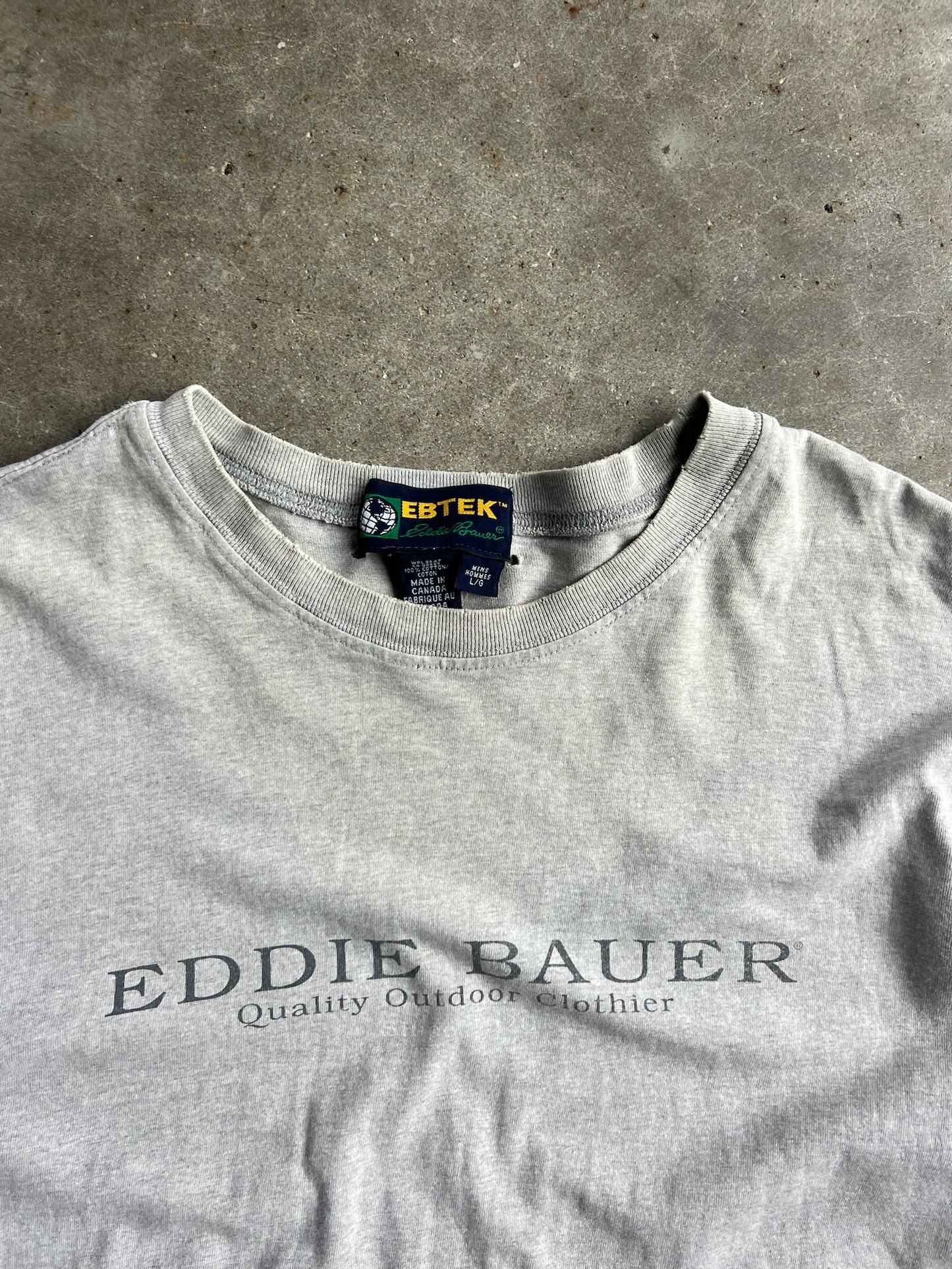 Vintage Grey Eddie Bauer Shirt - L