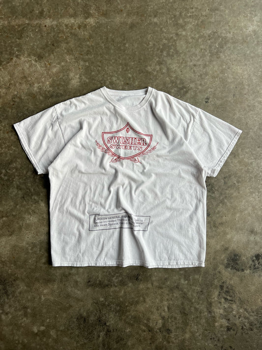 Vintage White Swisher Sweets Shirt - XXL