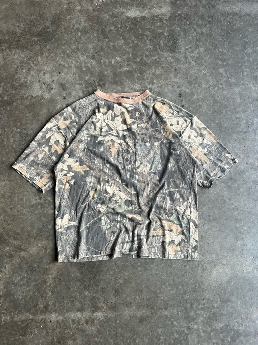 Vintage Mossy Oak Camo Shirt - XL