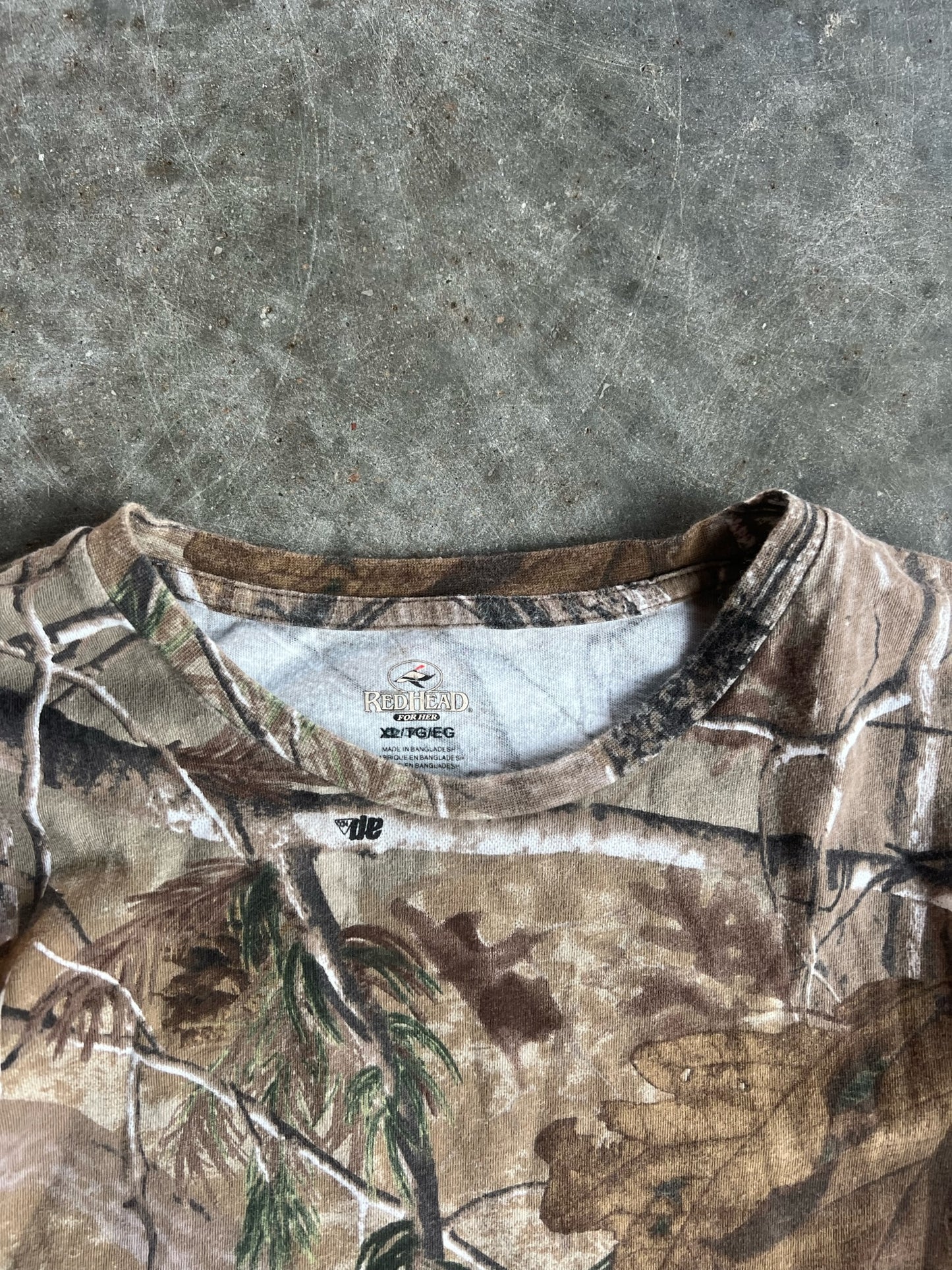 Redhead Realtree Camo Long Sleeve - L