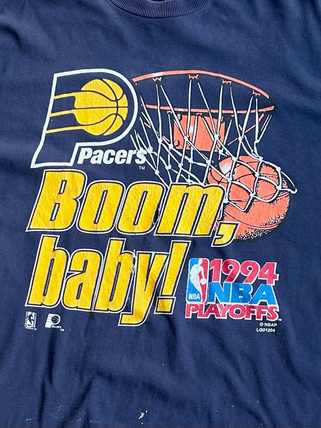 Vintage ‘94 Indiana Pacers Playoff Shirt - XL