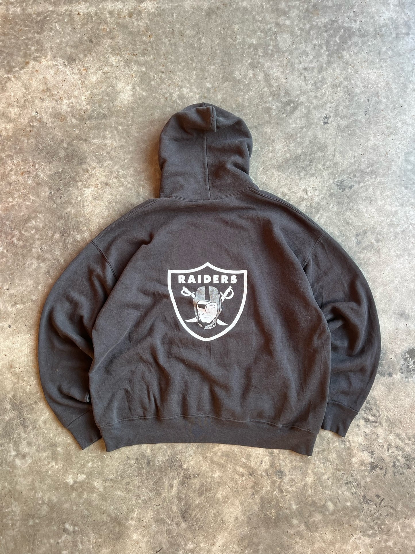 Vintage NFL Raiders Hoodie - XL