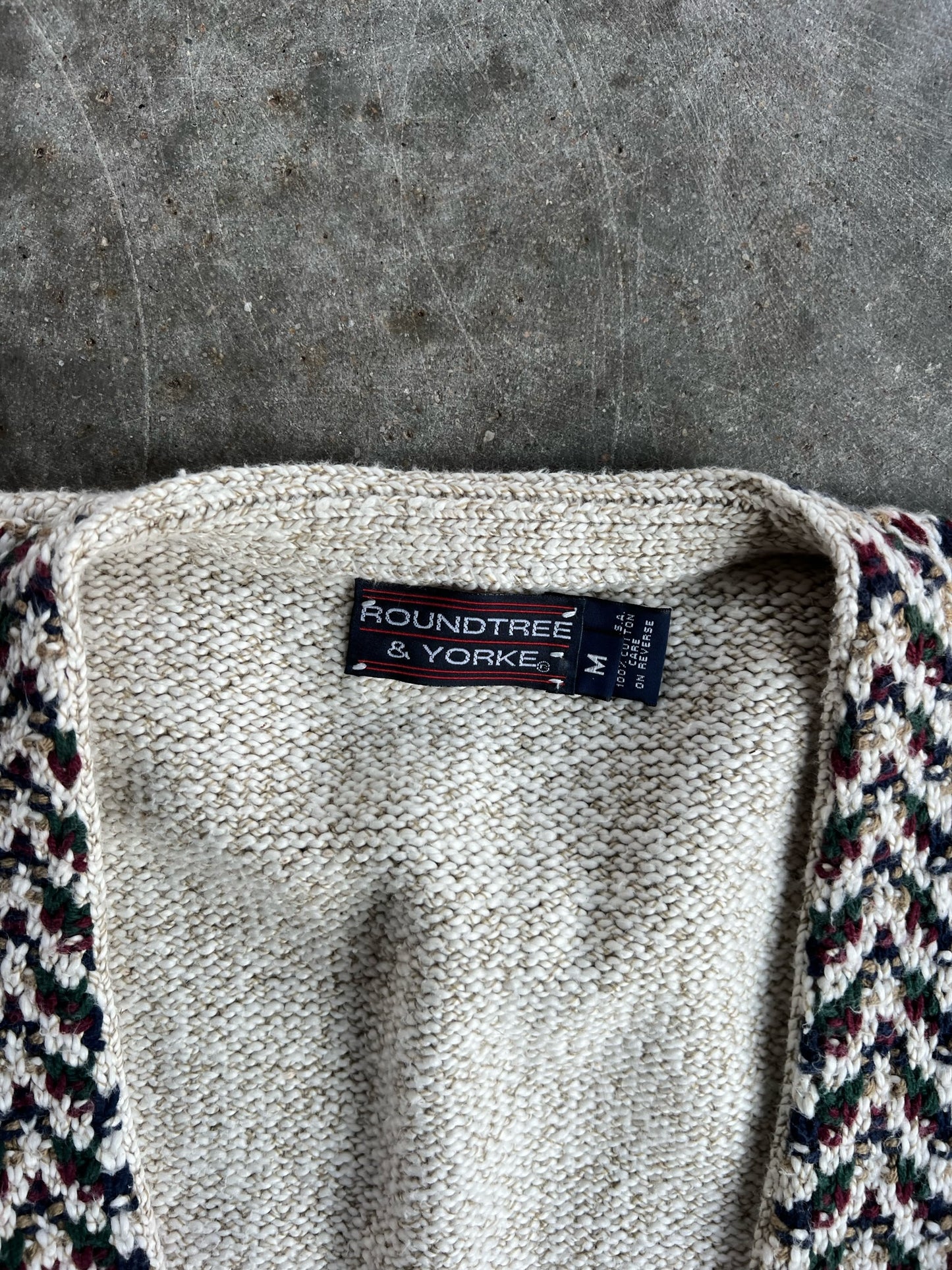 Vintage Roundtree&Yorke Sweater Vest - M