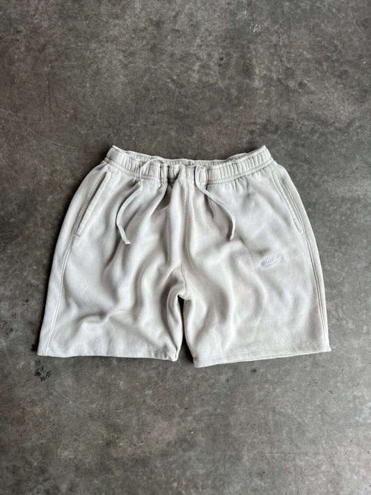 Vintage Reworked Cream Nike Shorts - XXL