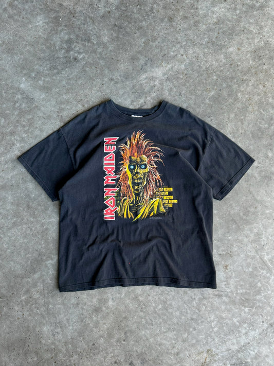 Vintage Black Iron Maiden Shirt - XL