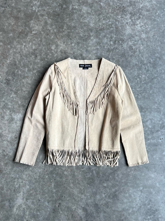 Vintage Faux Suede Jacket - M