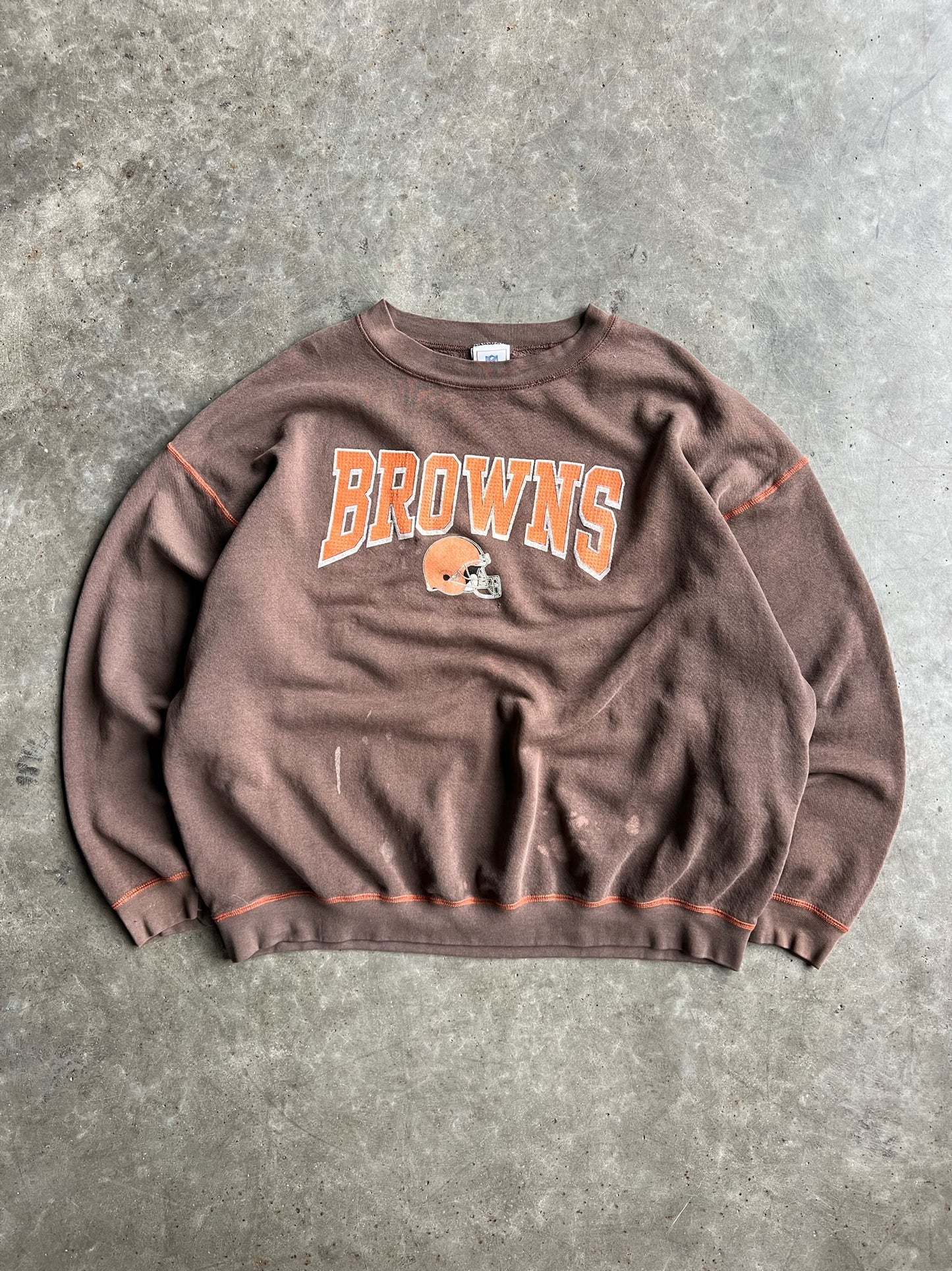 Vintage NFL Cleveland Browns Crew -  XXL