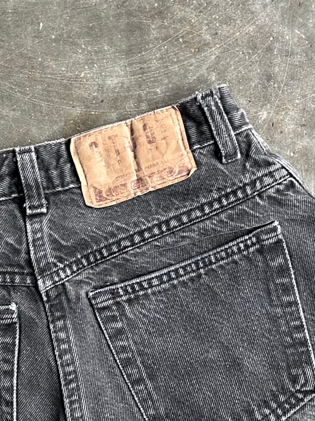 Vintage Gitano Distressed Denim Shorts - 25