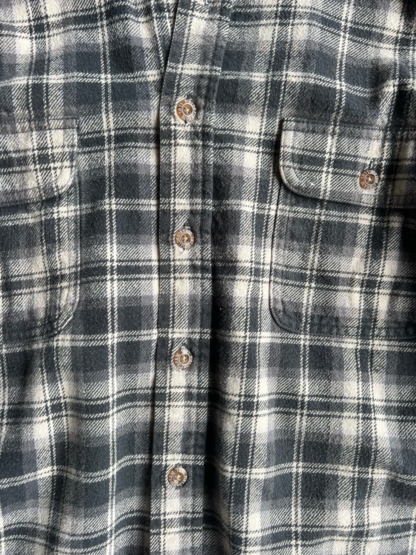 Vintage Field & Street Flannel Button Up - L