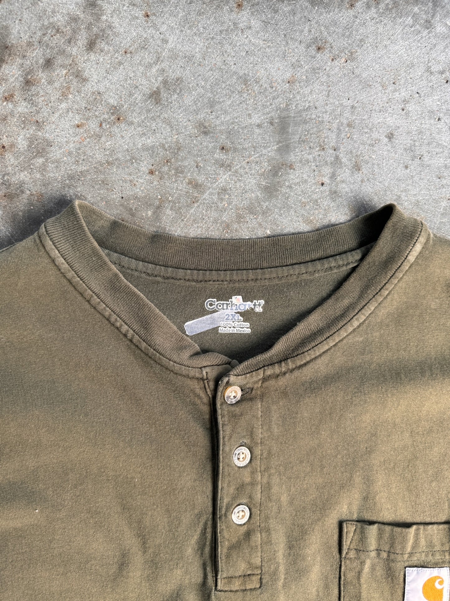 Vintage Carhartt Polo Shirt - XXL