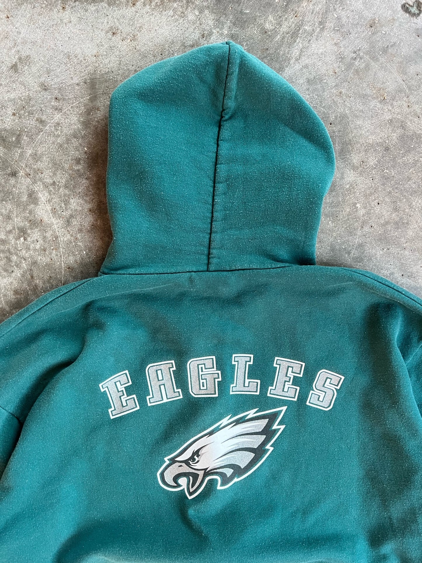 Vintage Philadelphia Eagles Zip Up - XL