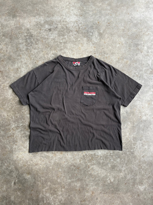 Vintage Faded Marlboro Unlimited Graphic Distressed Tee - XL