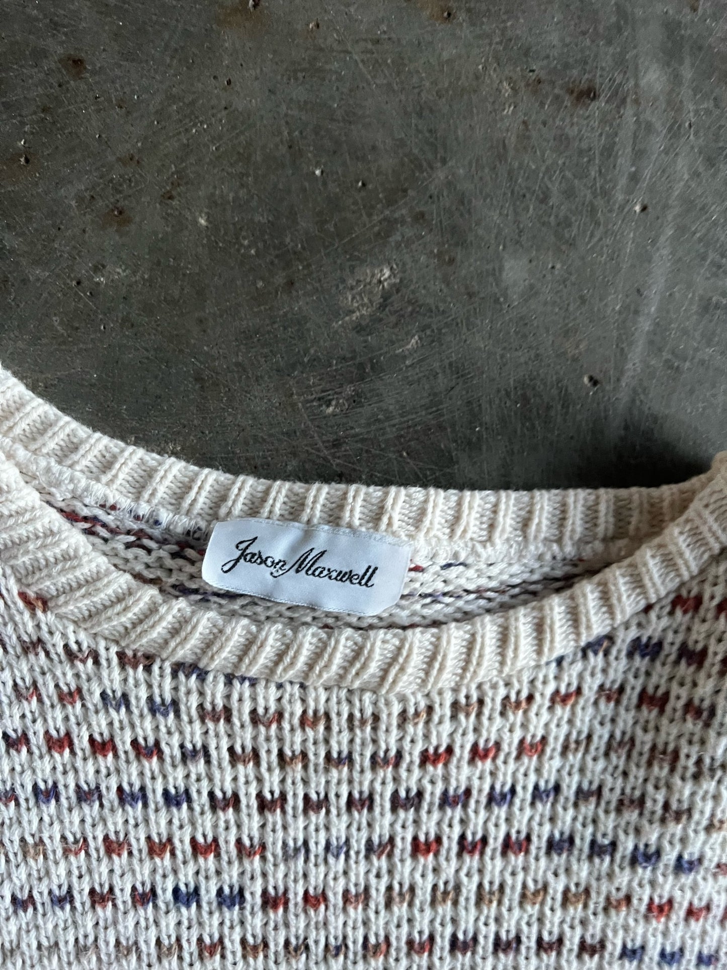 Vintage Jason Maxwell Knit Sweater - S