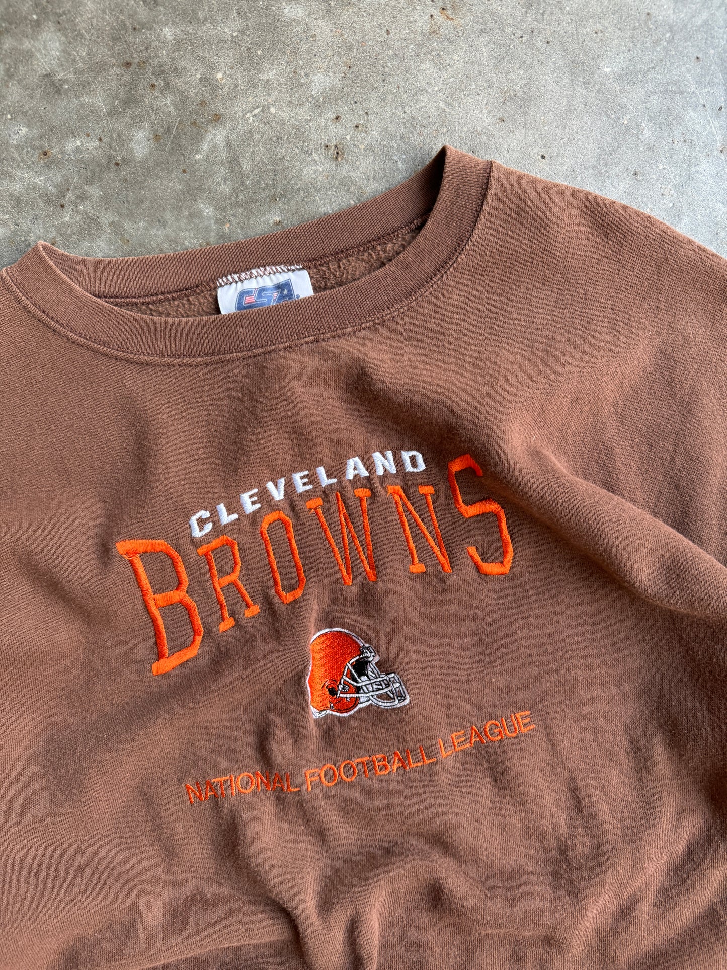 Vintage Cleveland Browns Crew - XL