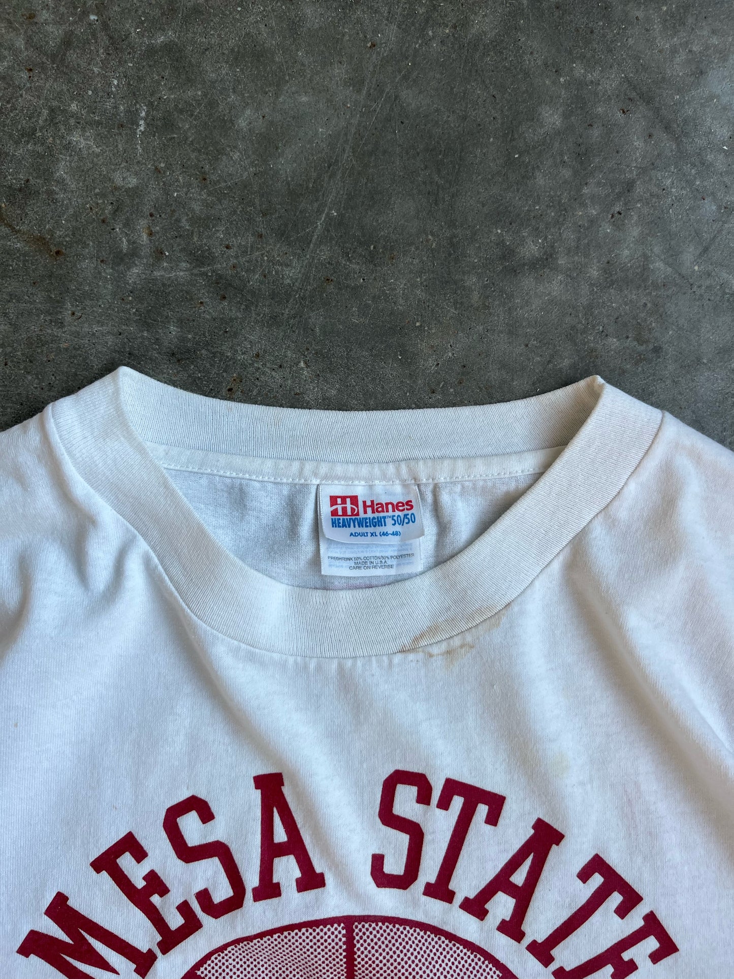 Vintage Mesa State Basketball Camp Shirt - XL