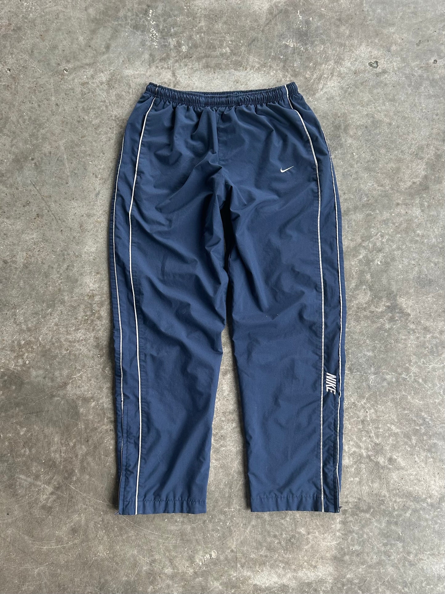 Vintage Navy Nike Track Pants - M