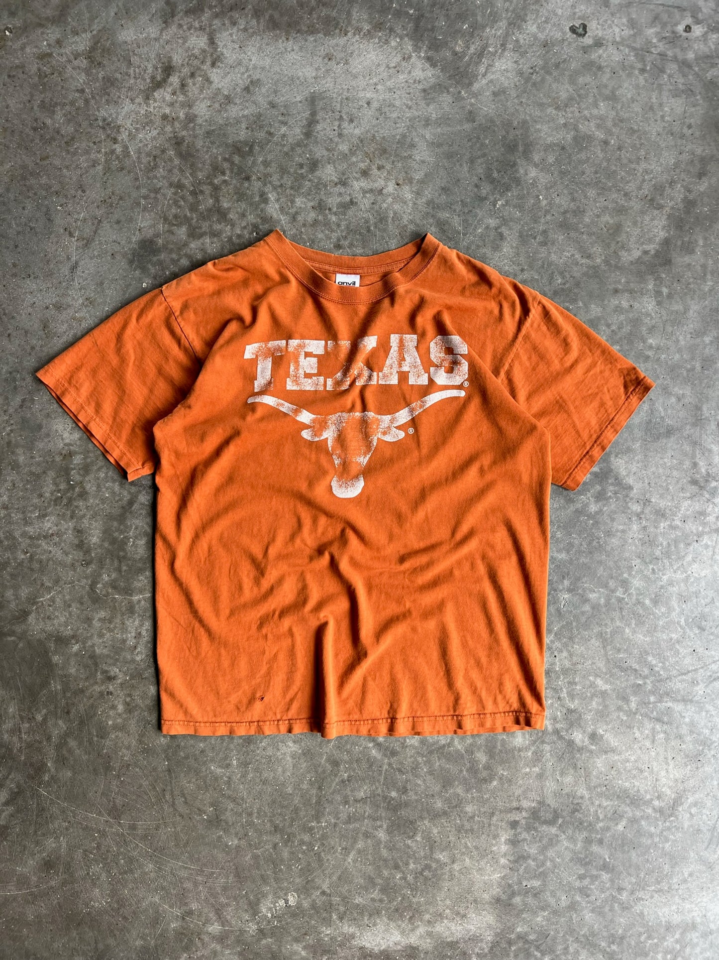 Vintage Faded Orange Texas Shirt - L