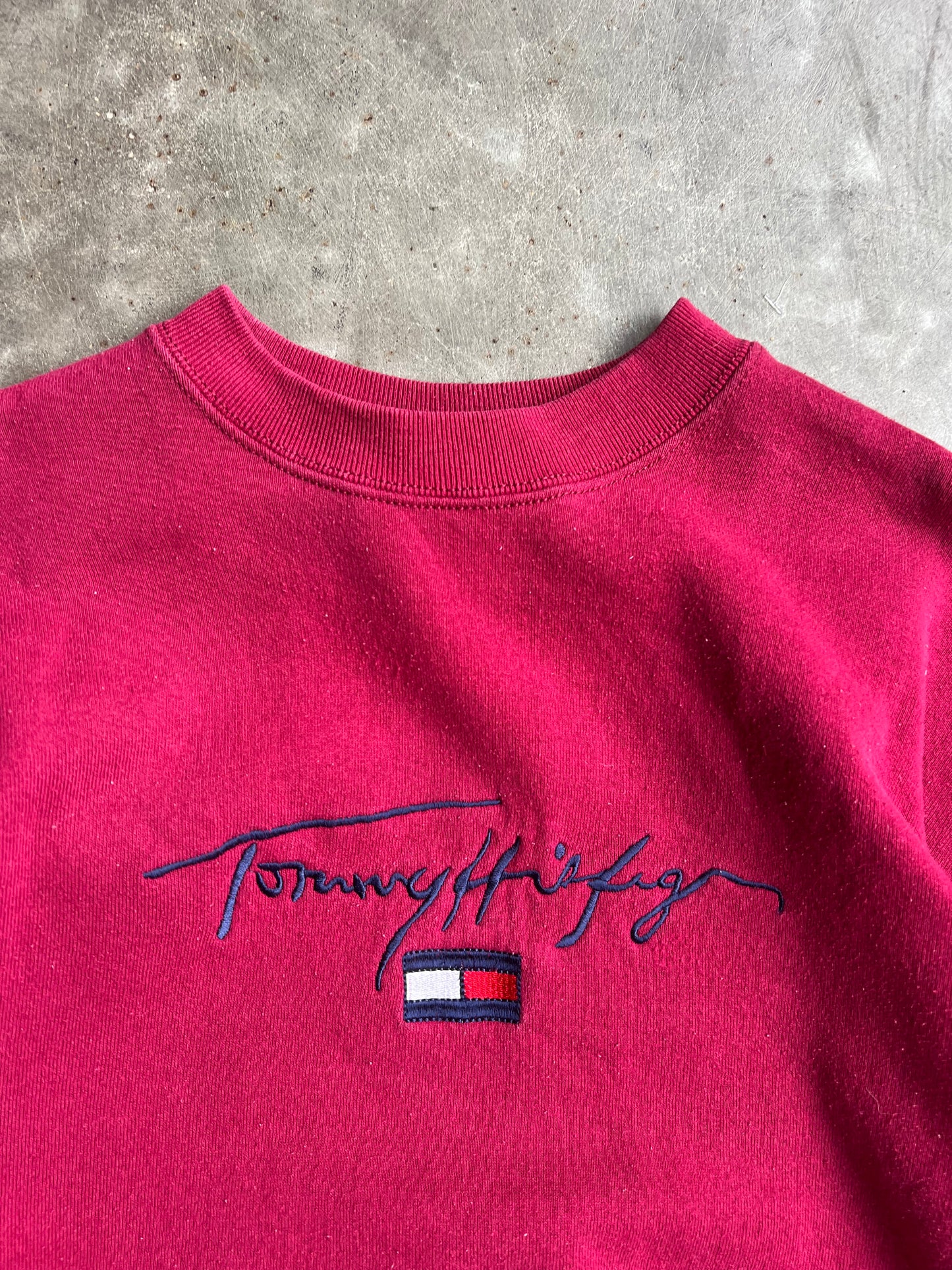 Vintage Tommy Hilfiger Crew - L