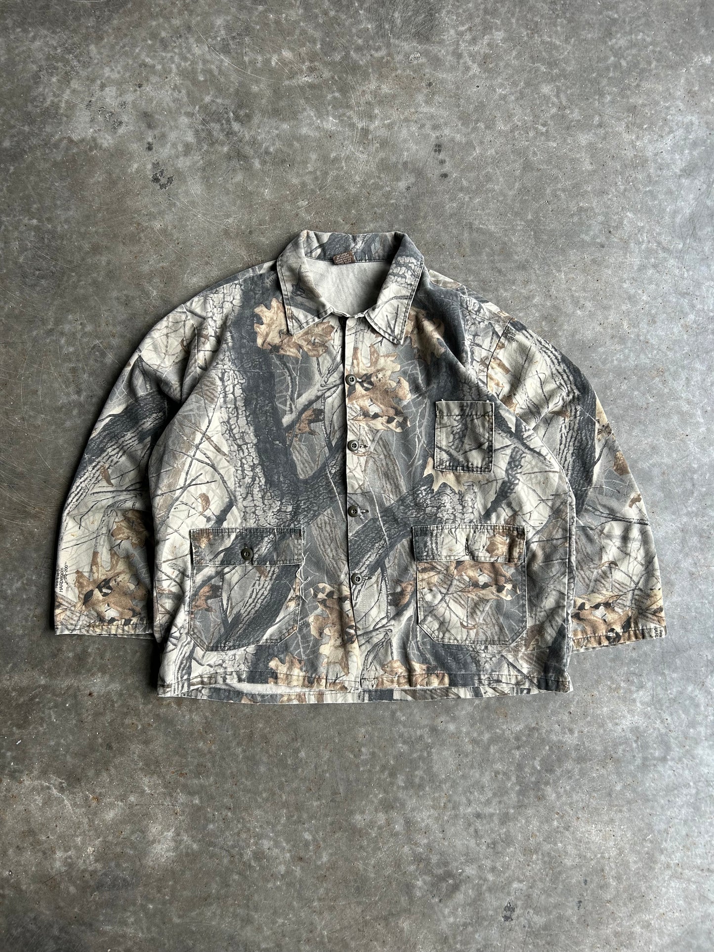 Vintage Classics Camo Button Up Shirt - XXL