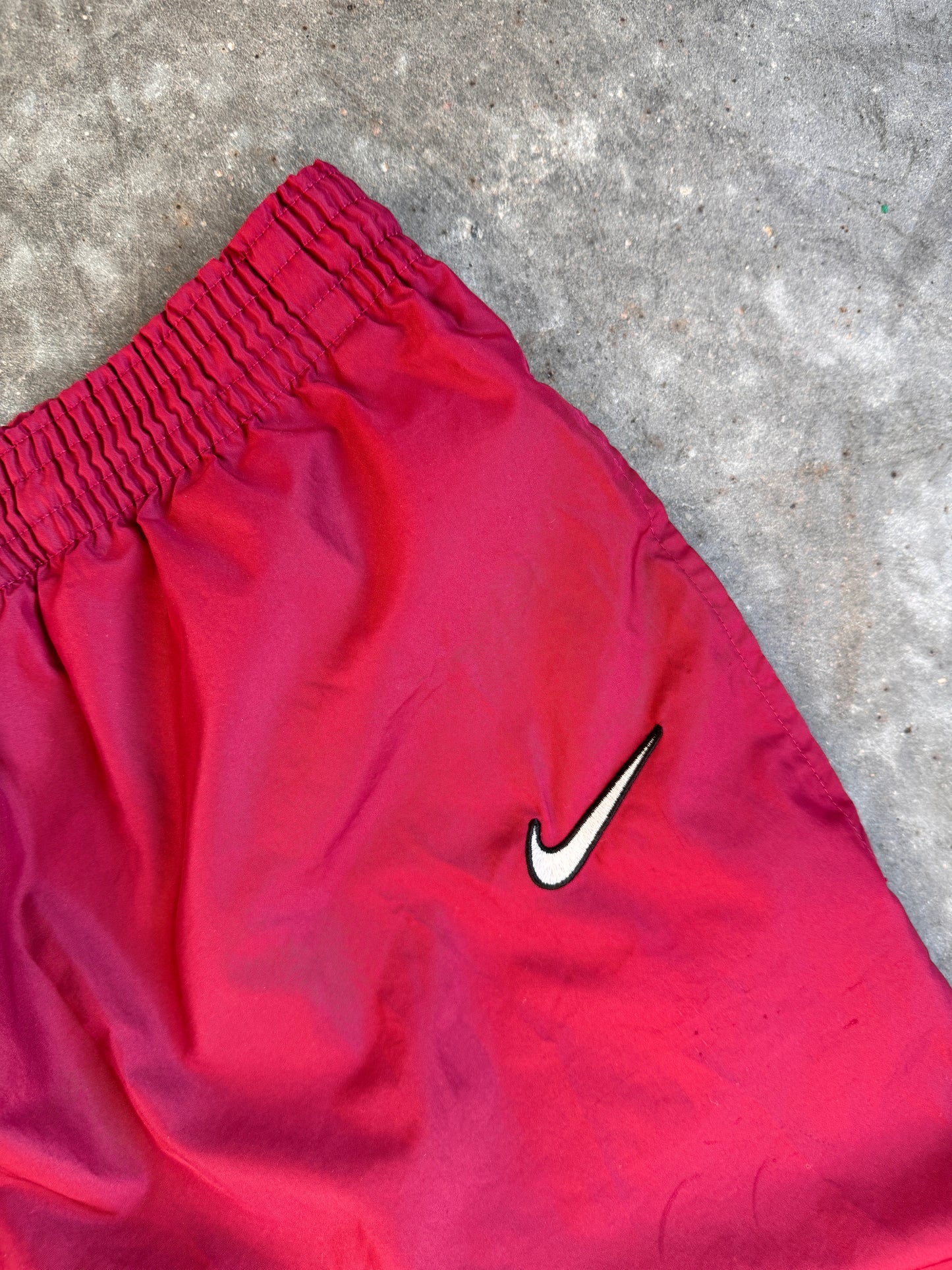 Vintage Reworked Red Nike Shorts - XL