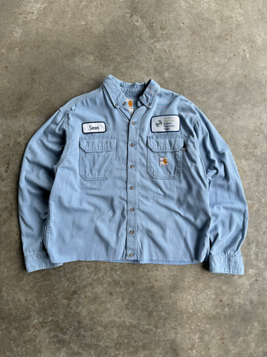 Vintage FR Carhartt Button Up - L