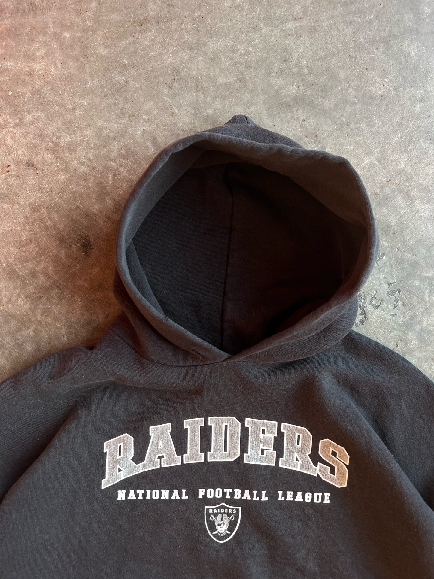 Vintage NFL Raiders Hoodie - XL