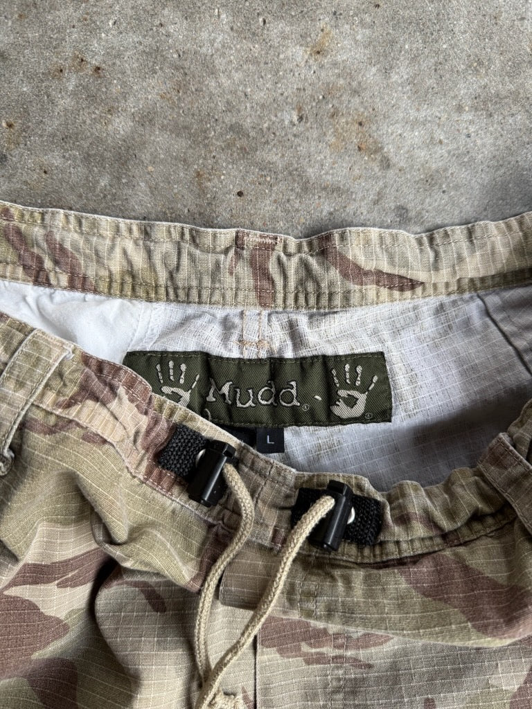 Vintage Mudd Camo Cargo Pants - 36