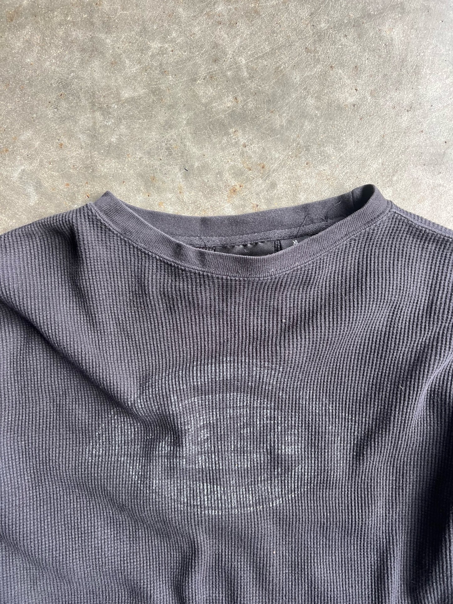 Vintage Faded Black Dickies Thermal - XL