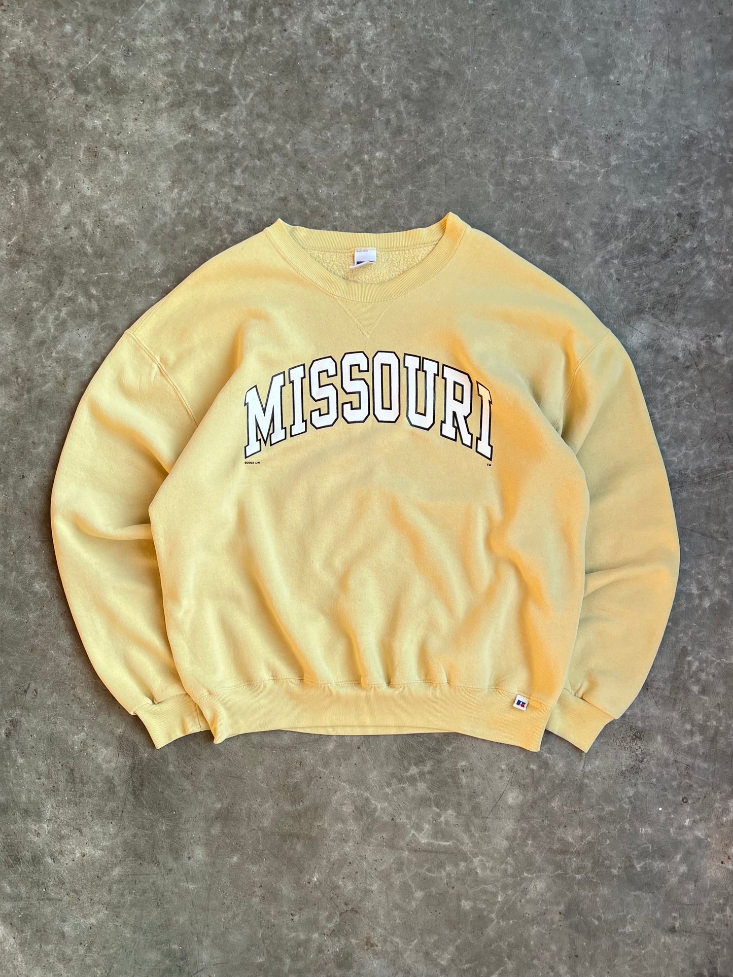 Vintage University Of Missouri Crew - XL