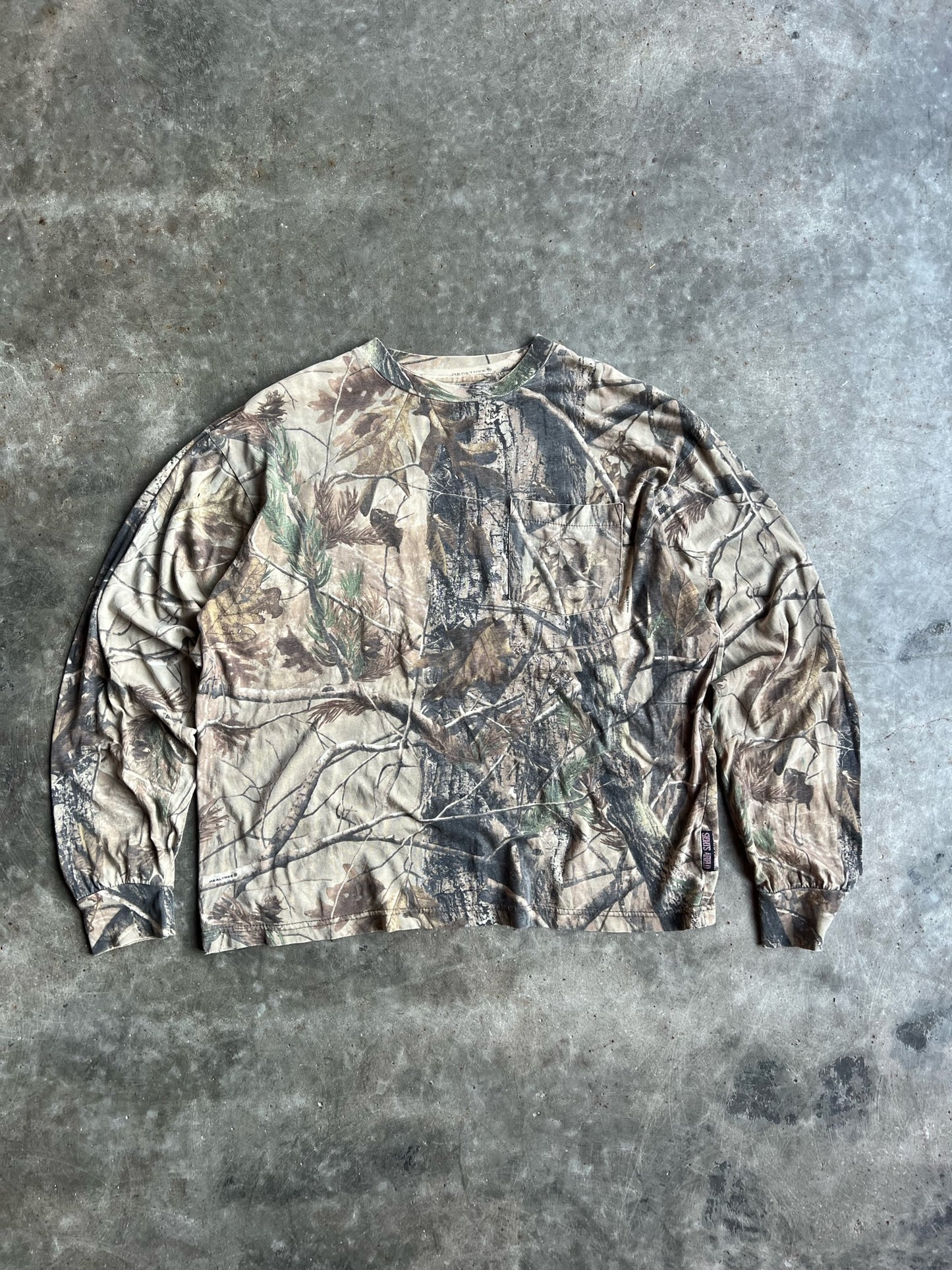 Sport Afield Realtree Camo Long Sleeve Shirt - XL