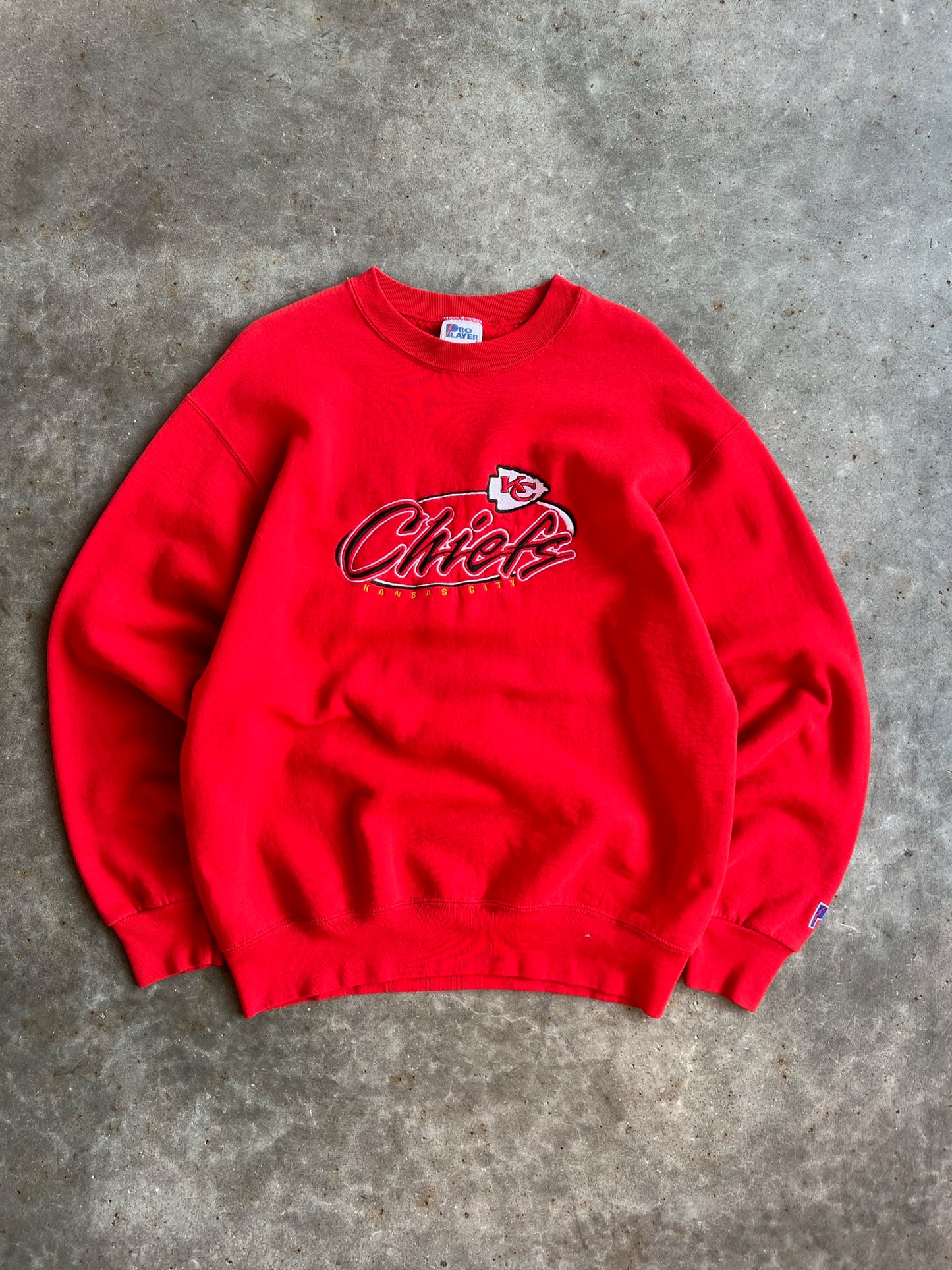 Vintage Kansas City Chiefs Crew - L