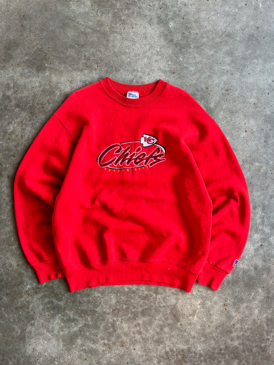 Vintage Kansas City Chiefs Crew - L