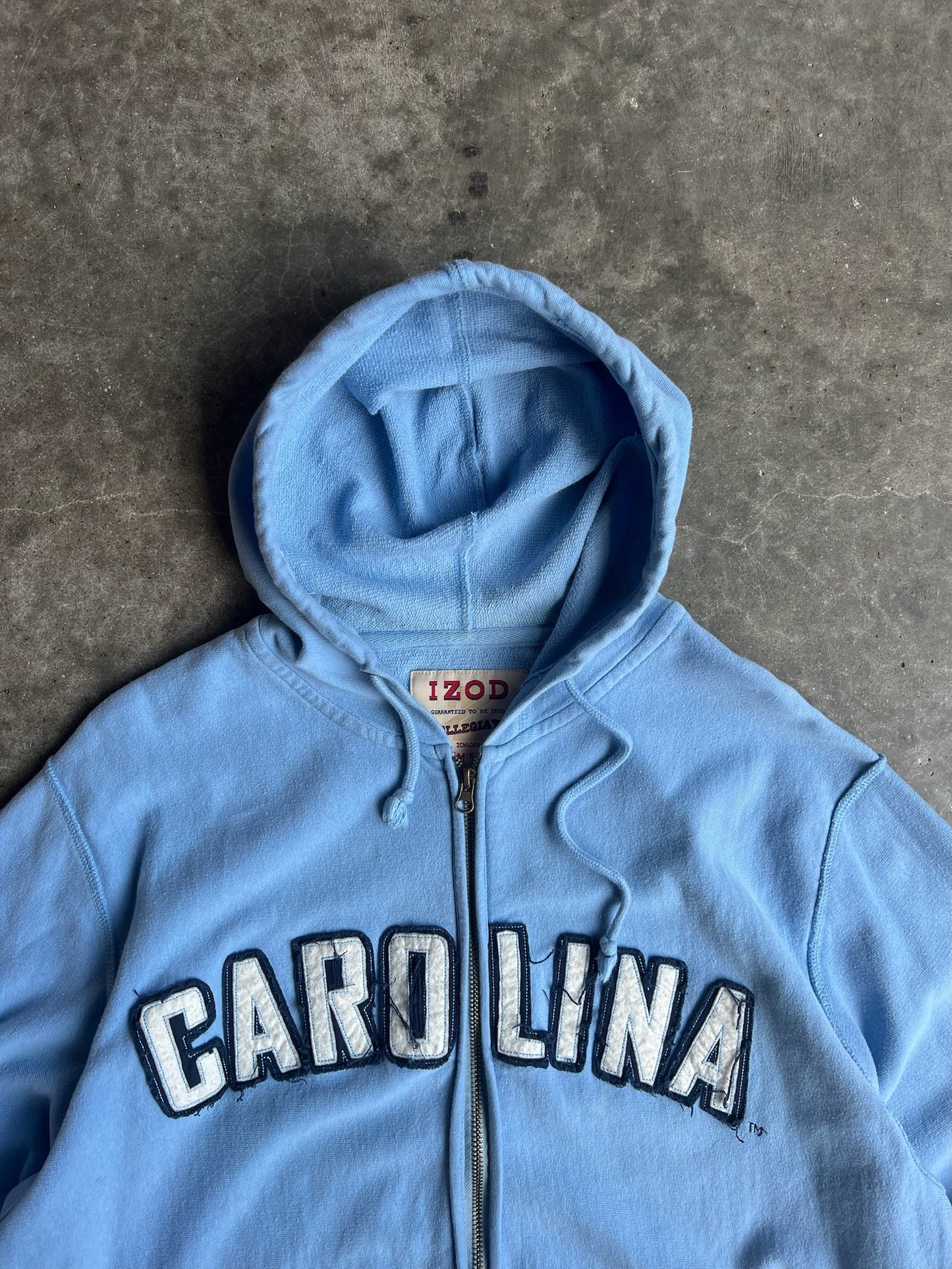 Vintage University Of Carolina Zip Up - L